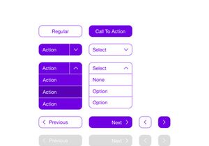 Web Buttons UI Kit