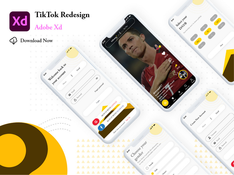 Tiktok App Redesign - Part 01