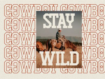 Famous Varsity - Vintage Slab Serif