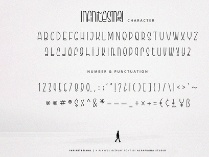Infinitesimal - Display Font