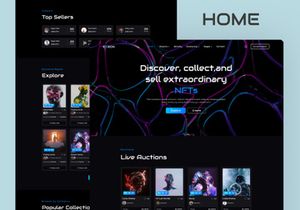 EXEON -NFT Marketplace template