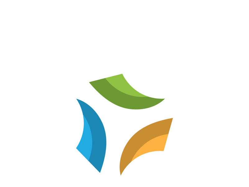 triangle logo vector design illustration template