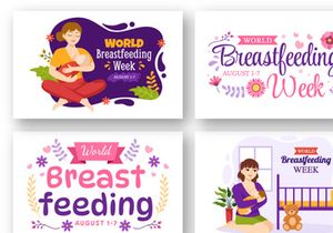 12 World Breastfeeding Week Illustration