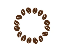 Coffee cup icon Logo Template design