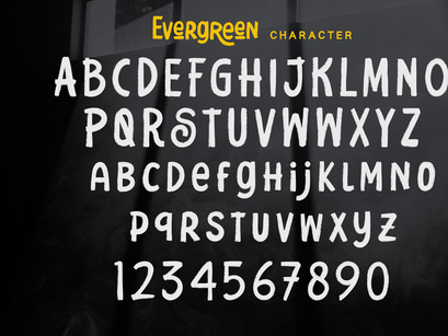 Evergreen - Display Font