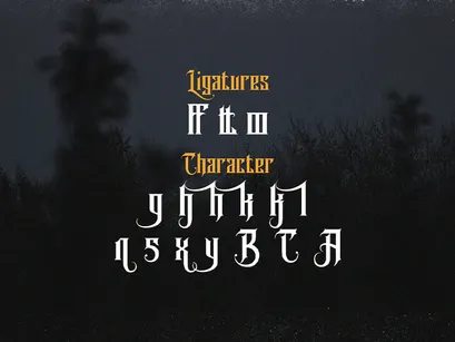 Avalen Rekas - Blackletter Font