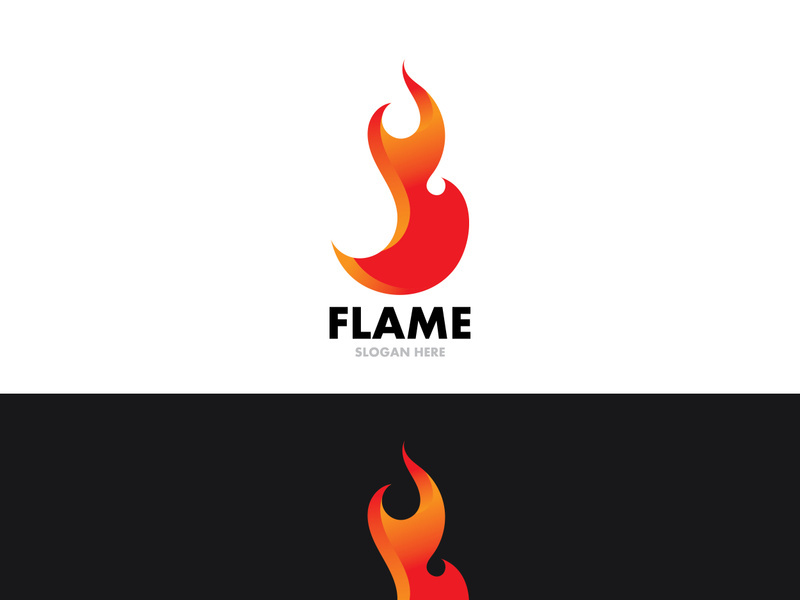 Fire flame vector illustration design