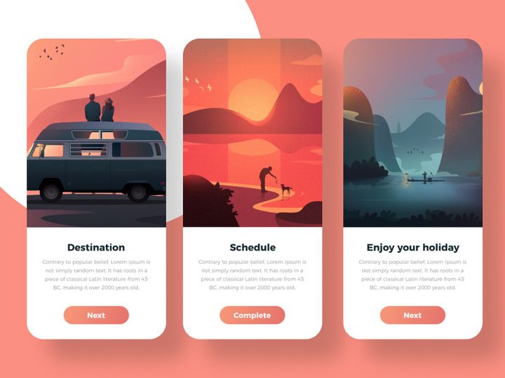 Travel App Onboarding