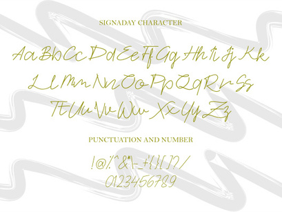 Signaday - Modern Monoline Handwritten Font