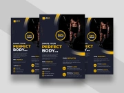 Fitness Gym Promotion Flyer Template Ver-1