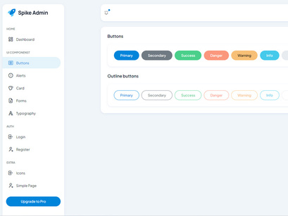 Spike Next.js Free Admin Dashboard Template