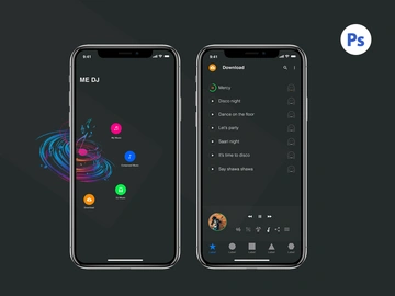 Iphone X Music Screens preview picture