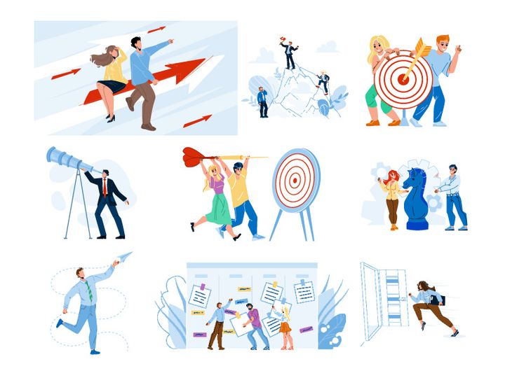 Strategy aim target characters