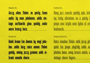 Gerebong | Condensed Sans Serif