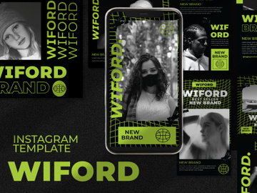 Wiford Instagram Template preview picture