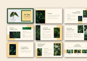 Gr-end Creative Powerpoint Template