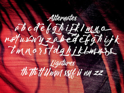 The Bugatten - Bold Script Font