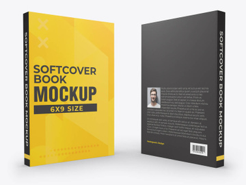 Softcover Book Mockups preview picture
