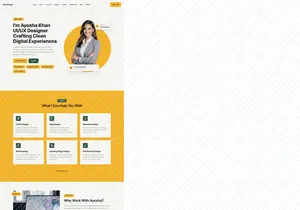 Portfolio Website Design | Clean & Conversion-Focus