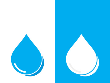 Background water drop logo icon vector illustration preview picture