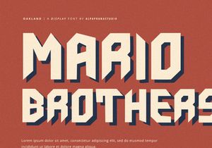Oakland - Display Font