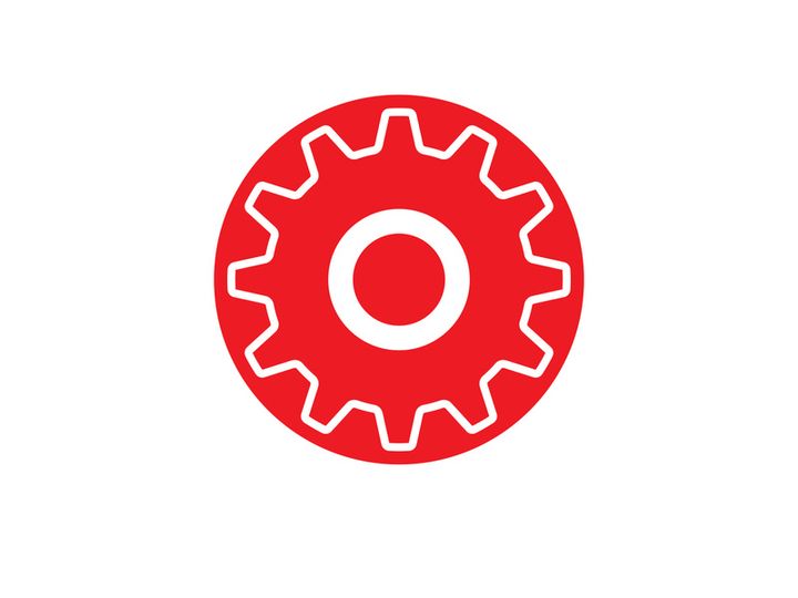 Gear icon logo vector