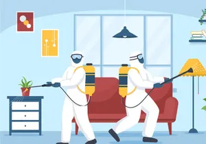 10 Pest Control Service Illustration