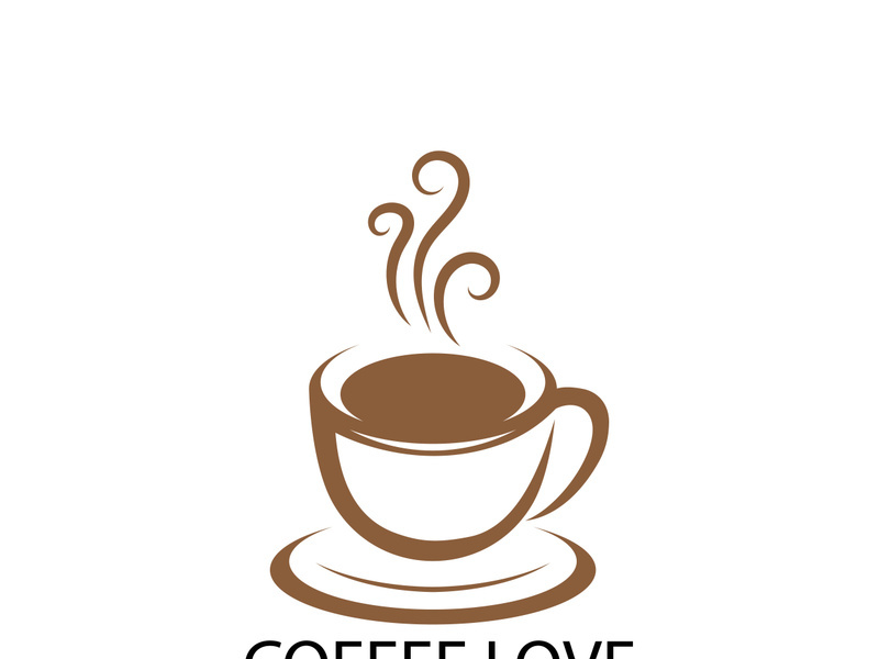 Coffee logo  icon vector illustration template