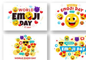 14 World Emoji Day Illustration