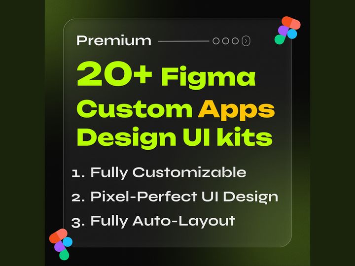 20+ Modern Mobile App Design Kit | Figma App UI Templates