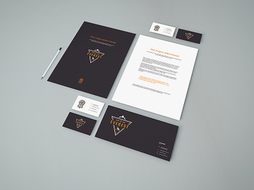 Stationery PSD Mockup preview picture