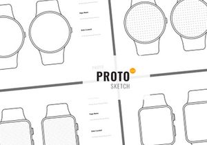 ProtoSketch - Printable Prototype Wireframe Design
