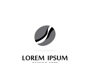 Premium coffee bean logo design.