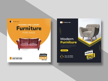 Furniture Sale Social Media Post Ver-4 preview picture