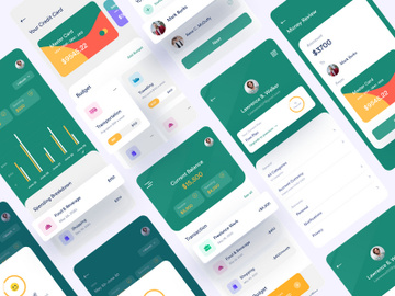 Financial Mobile Application Design preview picture