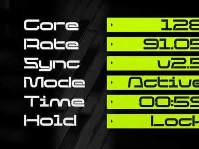Luroha | Modern Futuristic Font