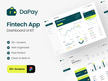 DayPay - Fintech Dashboard UI KIT preview picture
