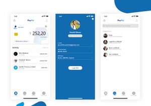Paypal Redesign App UI