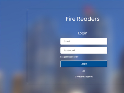 Firereaders Login Pages
