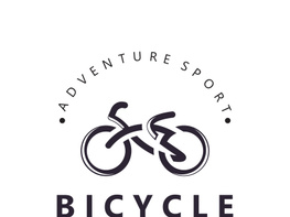 Bicycle logo template design inspiration. Bicycle store Quality symbol icon vector preview picture