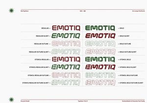 EMOTIQ - Modern & Futuristic Sans