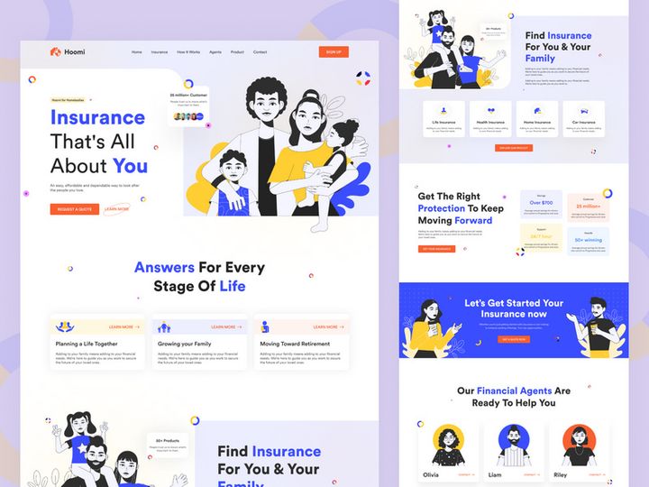 Insurance Company Website