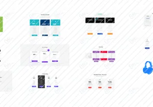 16 Pricing Tables Widgets Web UI Kit Ver-02