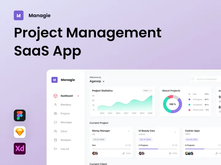 Managie - Project Management Saas App