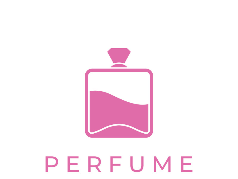Isolated luxury perfume perfume cosmetic creative logo can be used for business, company, cosmetic and perfume shop.