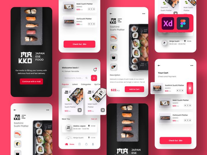 Sushi Restaurant - eCommerce App