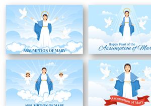 13 Assumption of Mary Illustration