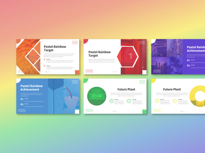 Pastel Rainbow - Multipurpose Keynote Template