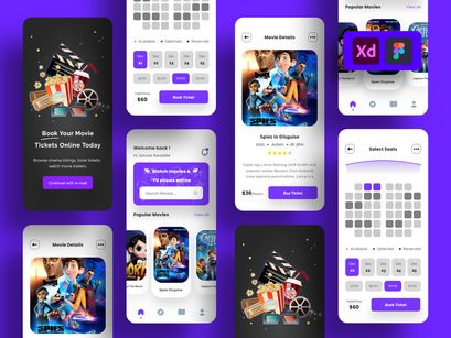 Cinema Booking Ticket App