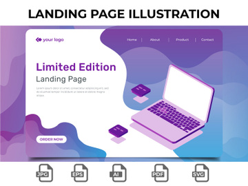 Landing Page Illustration 02 preview picture